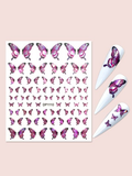 Butterfly Holographic Nail Art Sticker