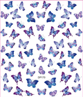 Butterfly Holographic Nail Art Sticker