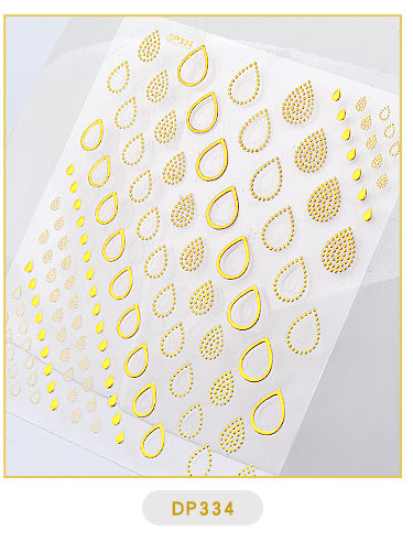 Rivet 3D Embos Geometric Nail Art Sticker