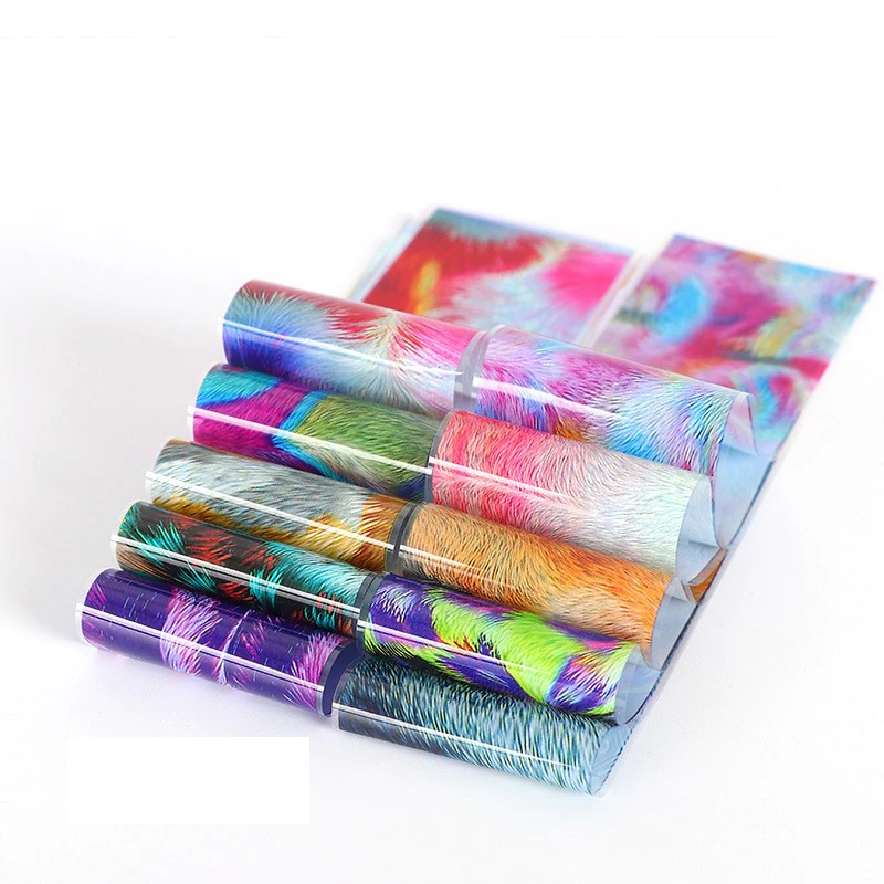 Fur Nail Art Foil Set Box