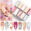 Marble Nail Art  Foil Set Box