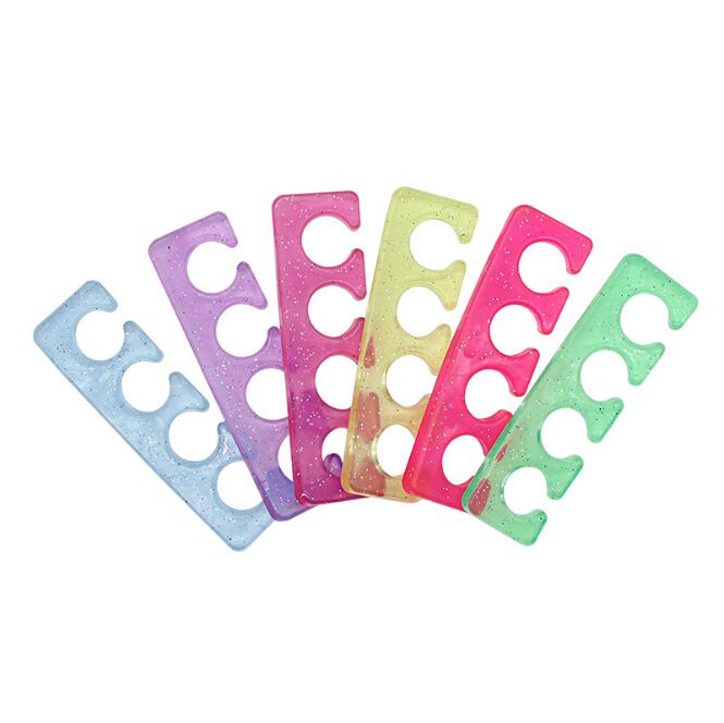 Soft Silicone Manicure Pedicure Finger Toe Spacer Separation Tool