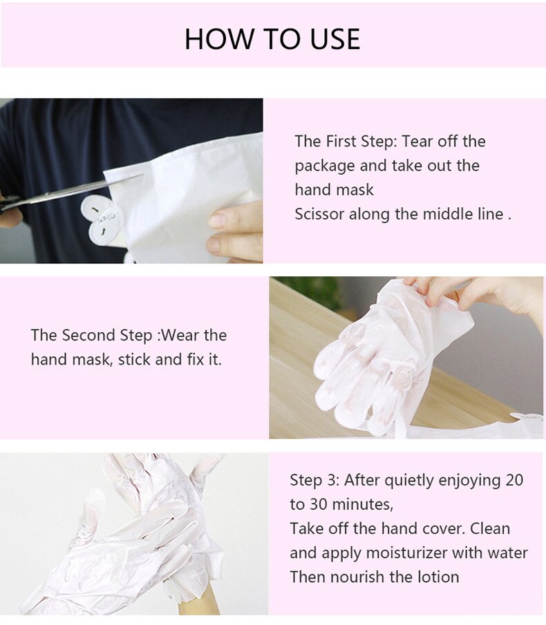 Rose Nourishing Hand Mask