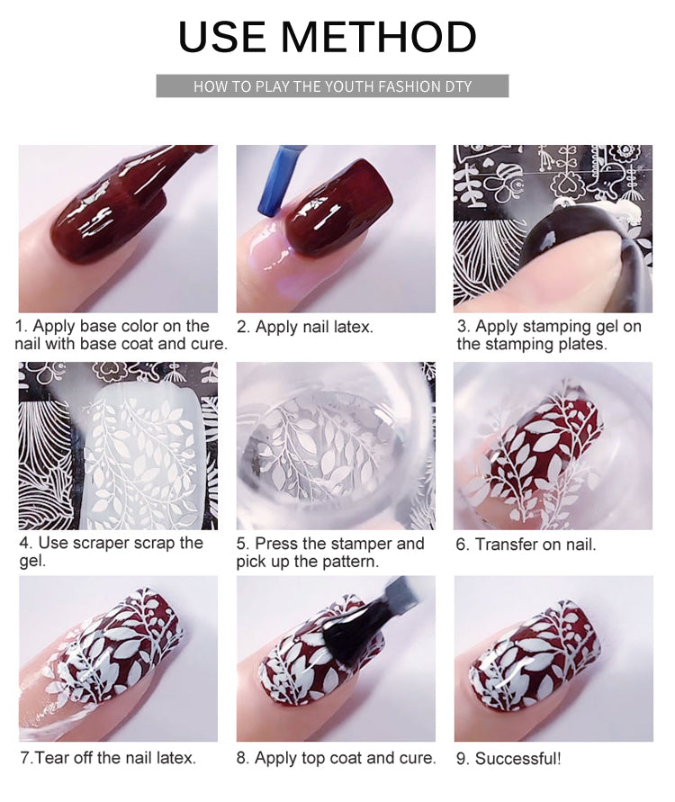 Miss Cheering Stamping Gel -Silver