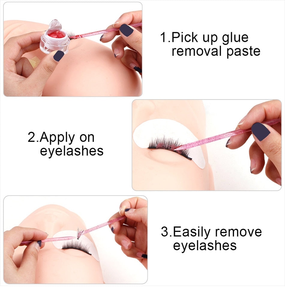 Reusable Double-head Crystal Cuticle Pusher Cuticle Removal Tool