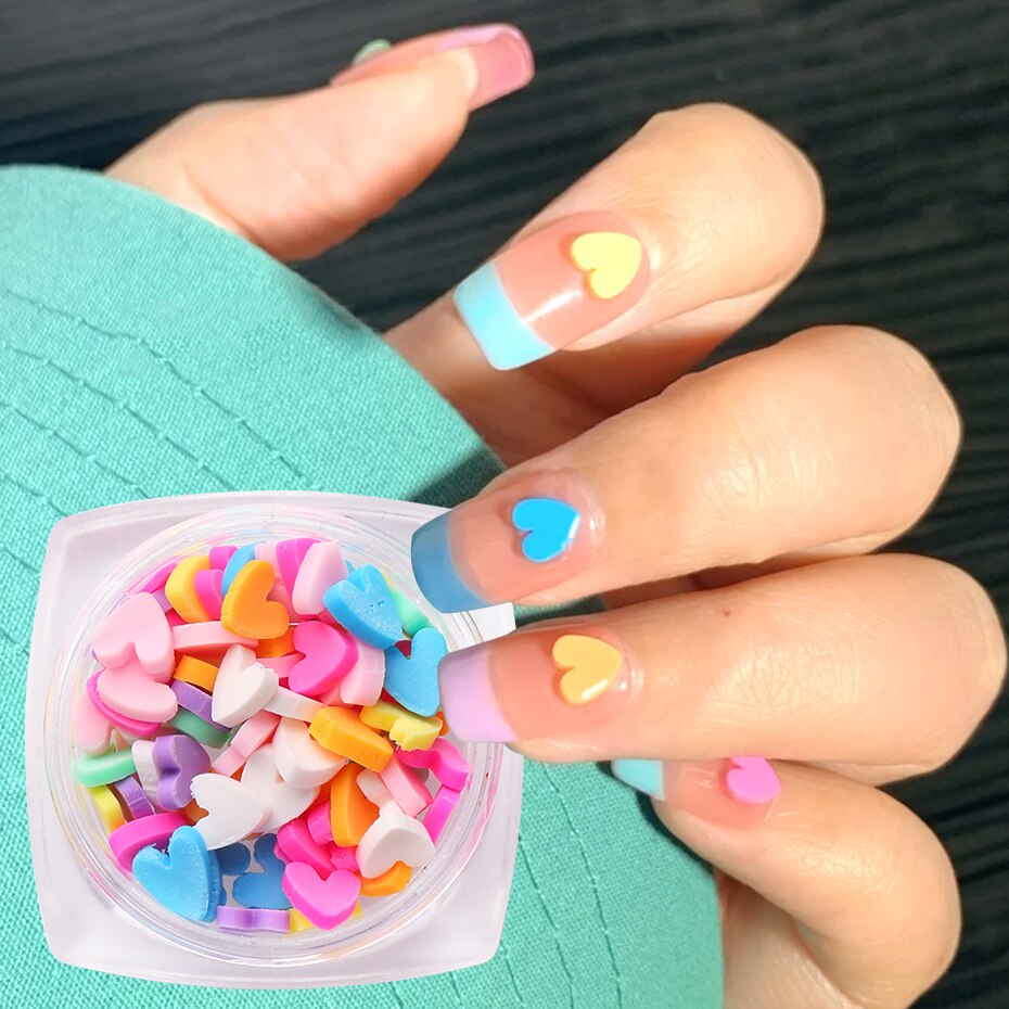 Fimo Polymer Nail Art -  FM003 - UNICORN WHEEL, PASTEL COLOURS