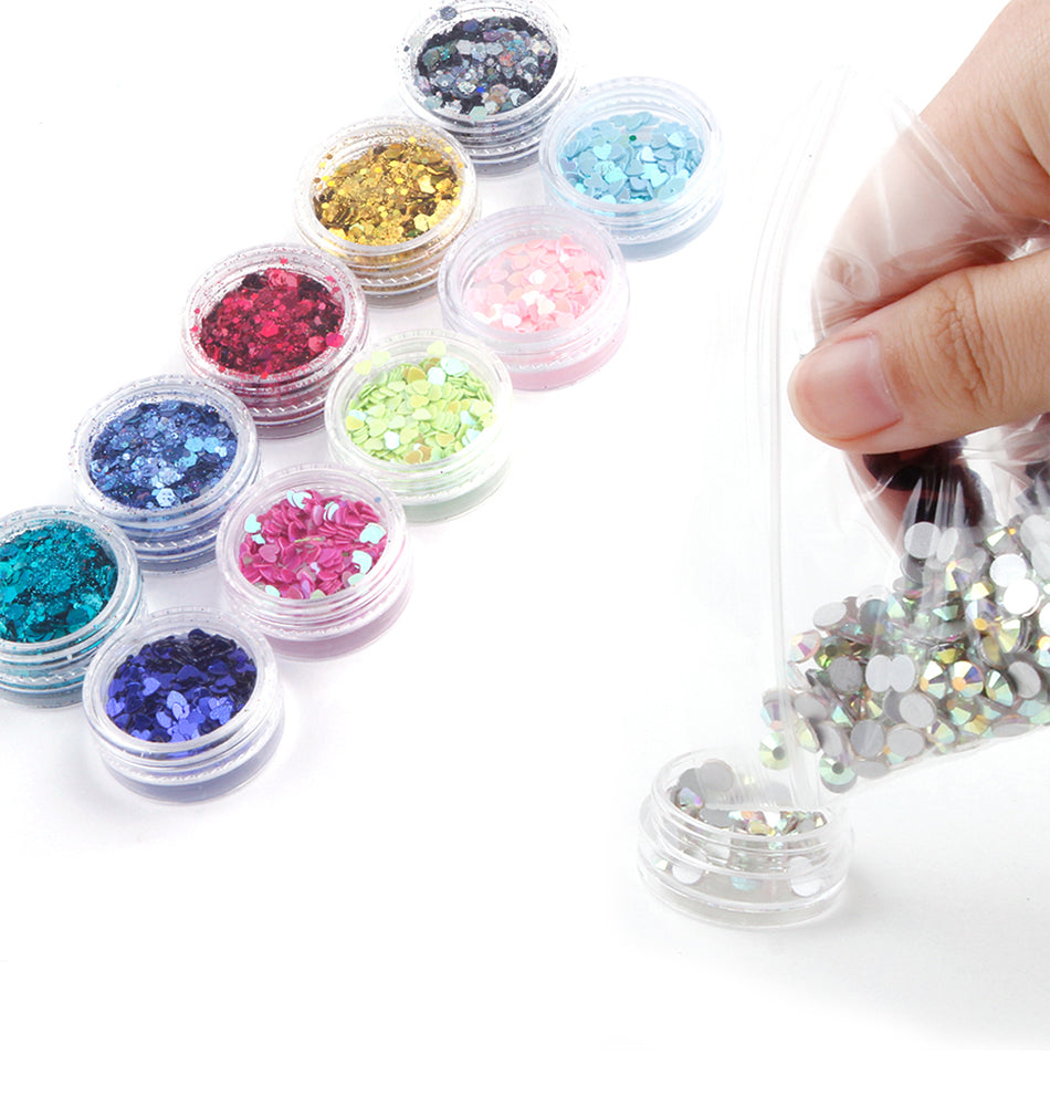 Plastic Empty Storage Jar 3g