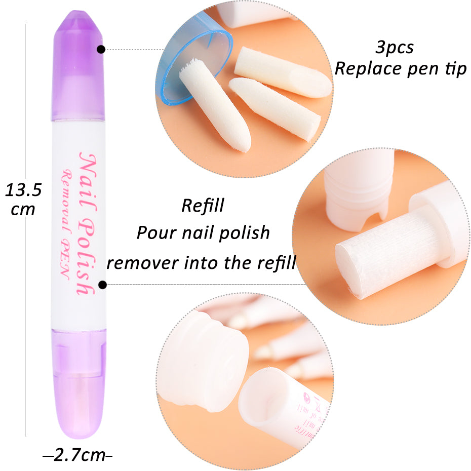 Nail polish corrector pen