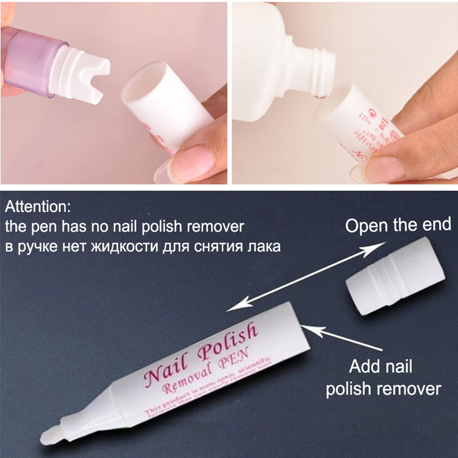 Nail polish corrector pen