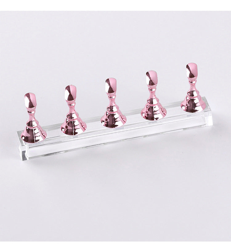 Magnetic Nail Holder Practice Display Stand