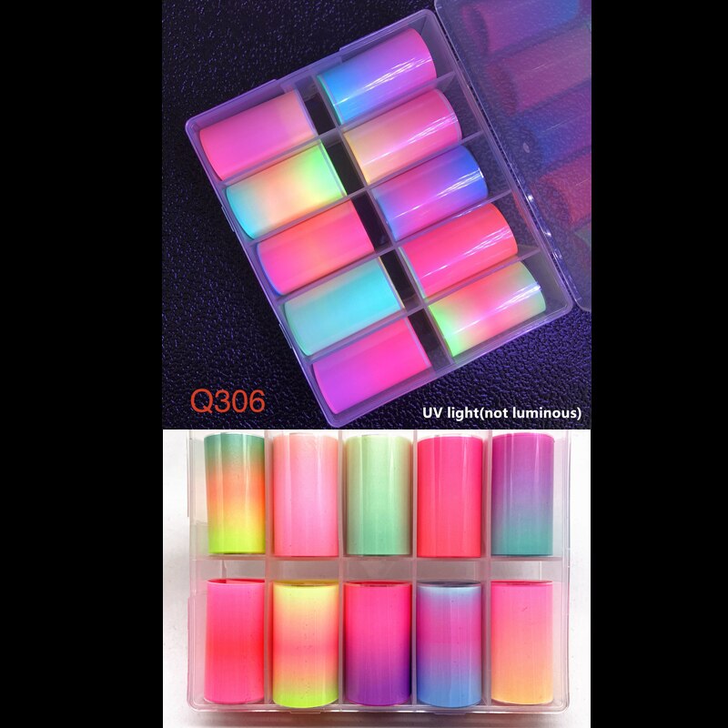 Ombre Nail Art Foil Set Box