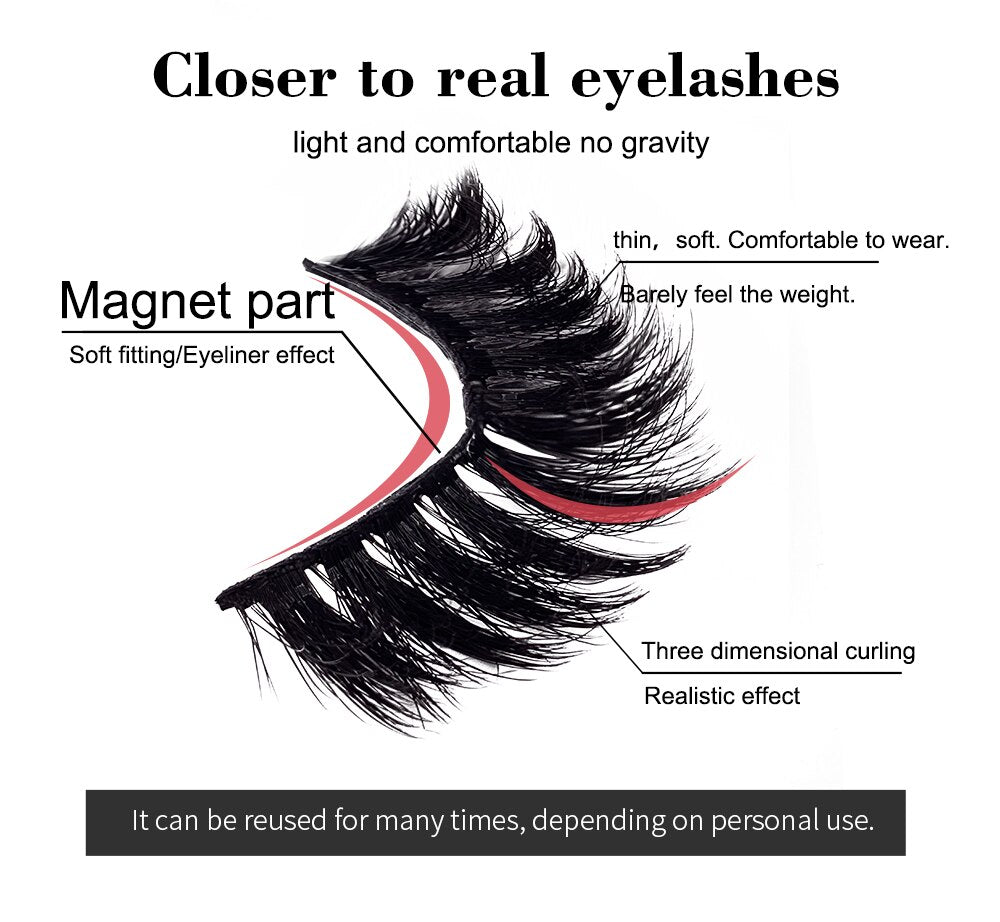 Magnetic Eyelashes Set