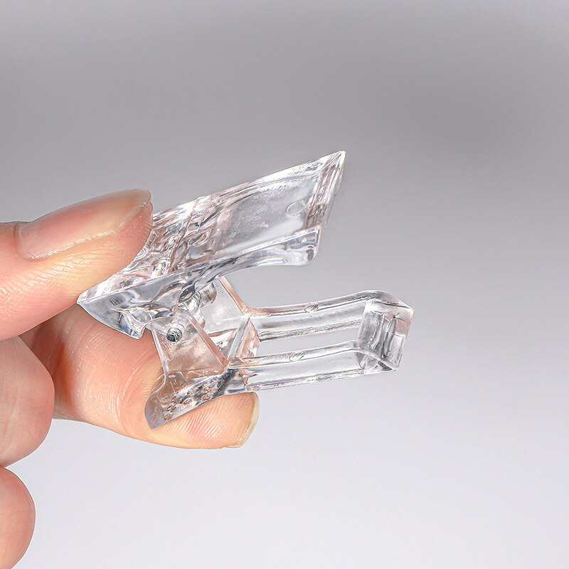 Nails Clip Fixing Clip Tool Form for Poly Nail Gel Kit Extension