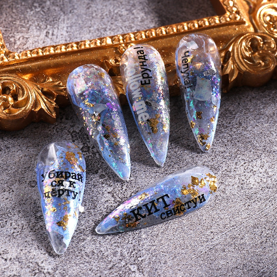 Foil Nail Sequence Nail Art Decoration