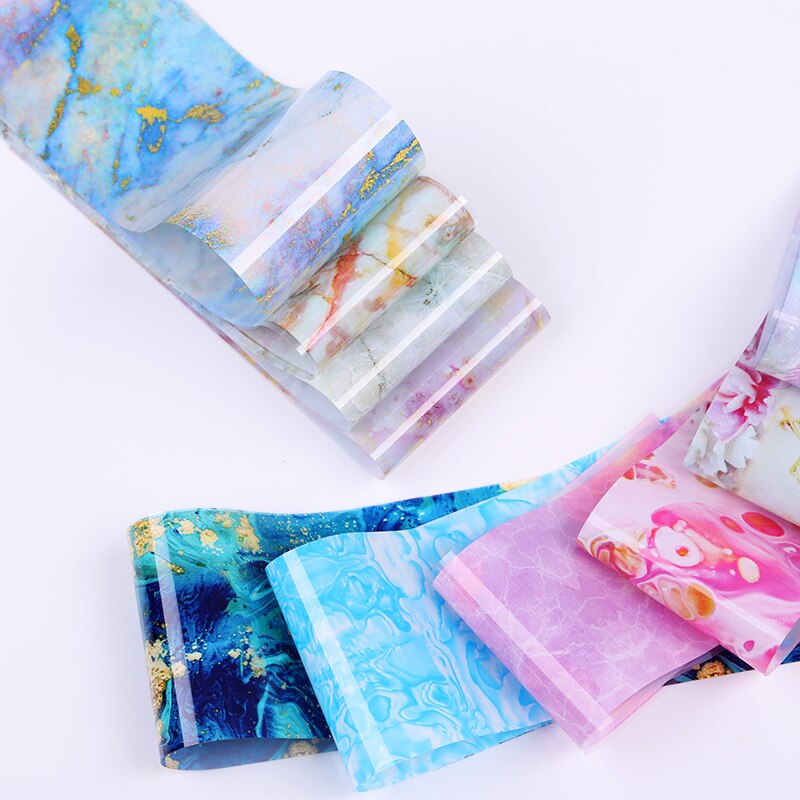 Marble Nail Art  Foil Set Box