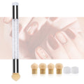 Double sided Ombre Sponge Tool Set -Clear - No silicone end