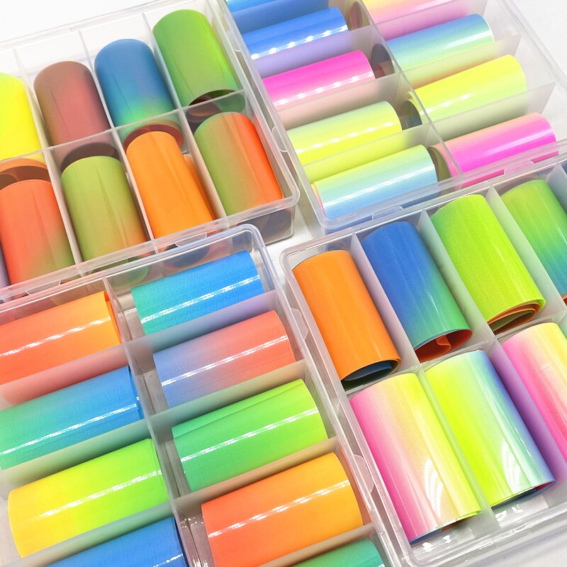Ombre Nail Art Foil Set Box