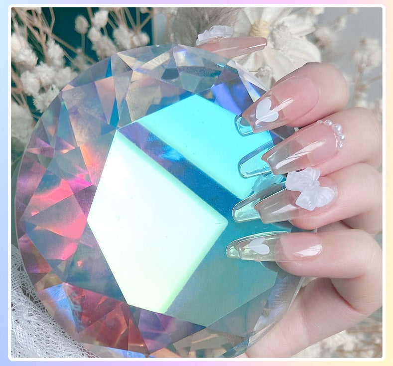 8cm Diamond Display Nails Prop