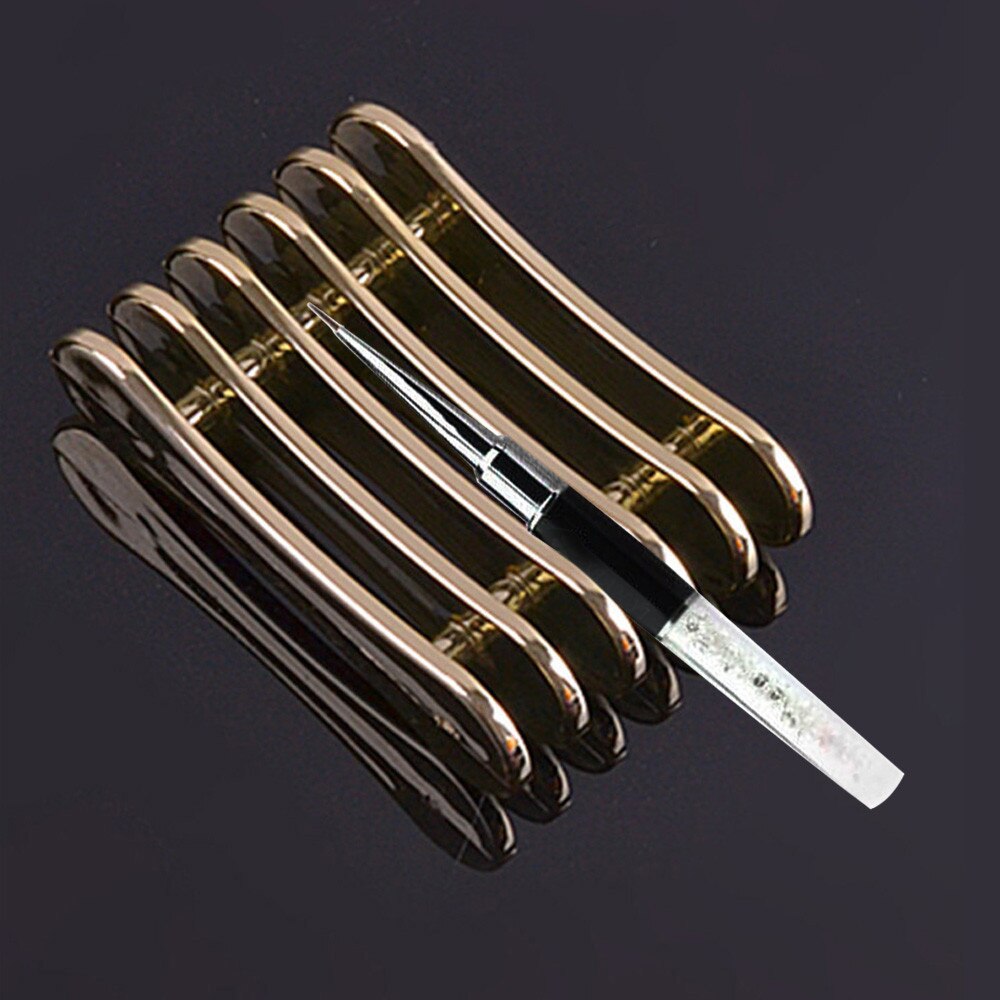Nail Art Design Craft Acrylic UV Gel Brush Pen Rest Plastic Holder