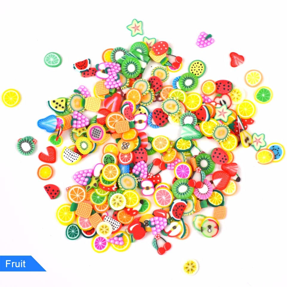Fimo Polymer Nail Art - FIMO JAR, FRUIT