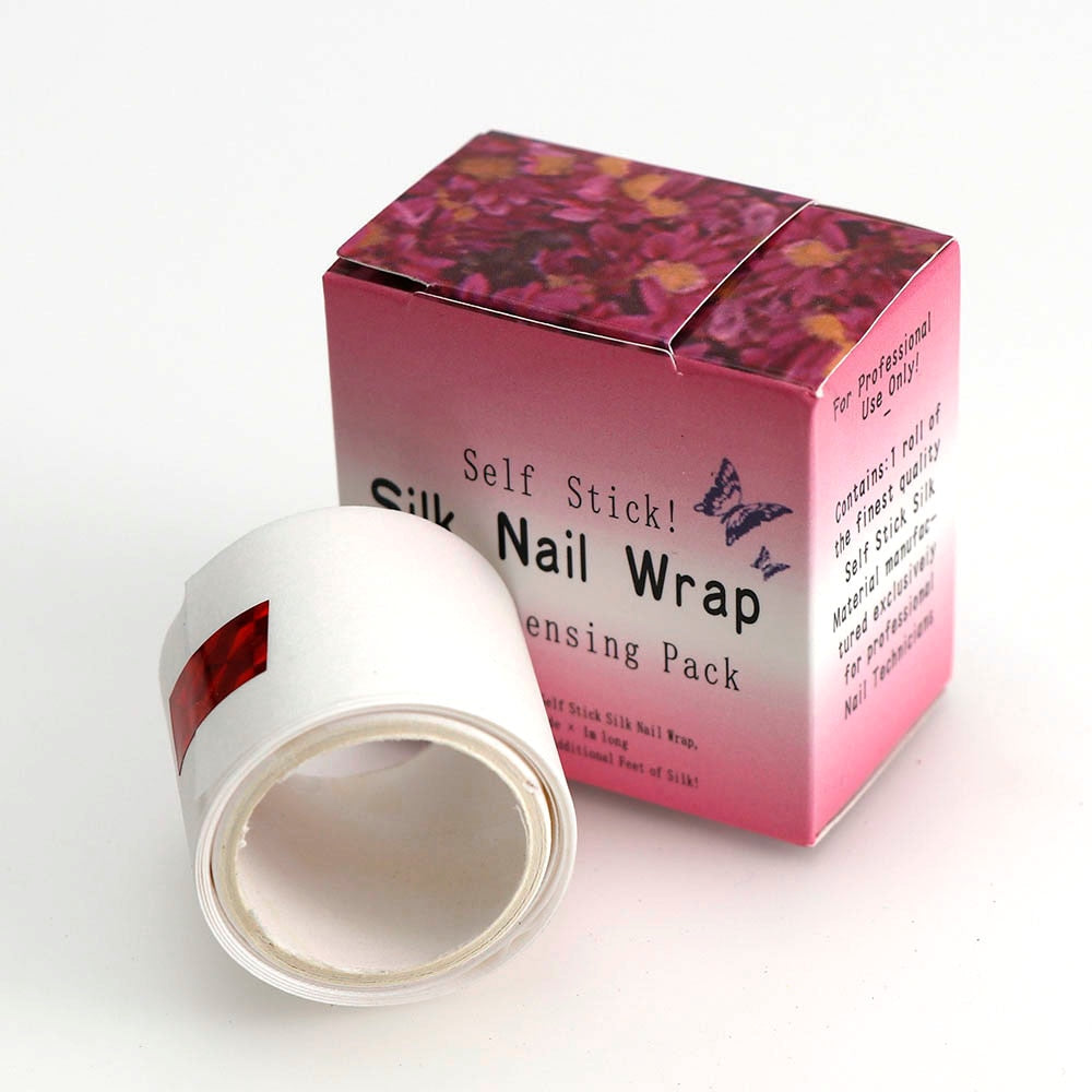 Nail Art Repair Fiberglass Silk Wrap Self Adhesive Tape
