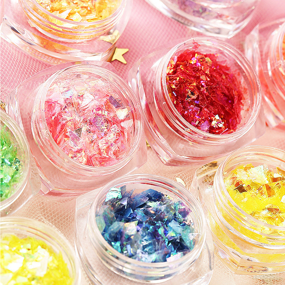 Mylar Nail Art Shards