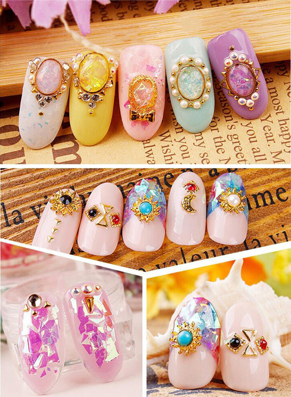 Mylar Nail Art Shards