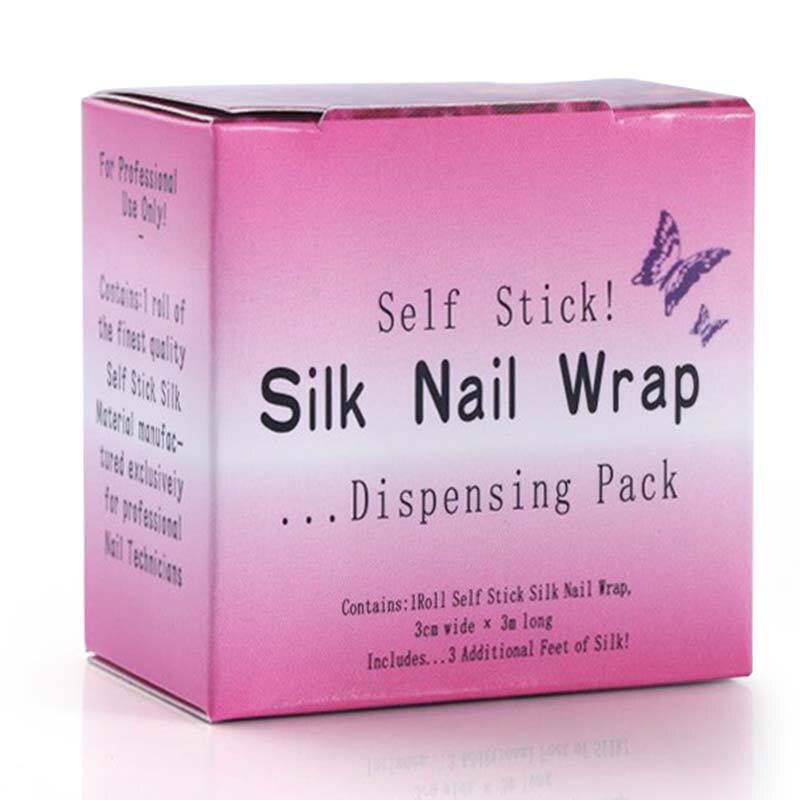 Nail Art Repair Fiberglass Silk Wrap Self Adhesive Tape