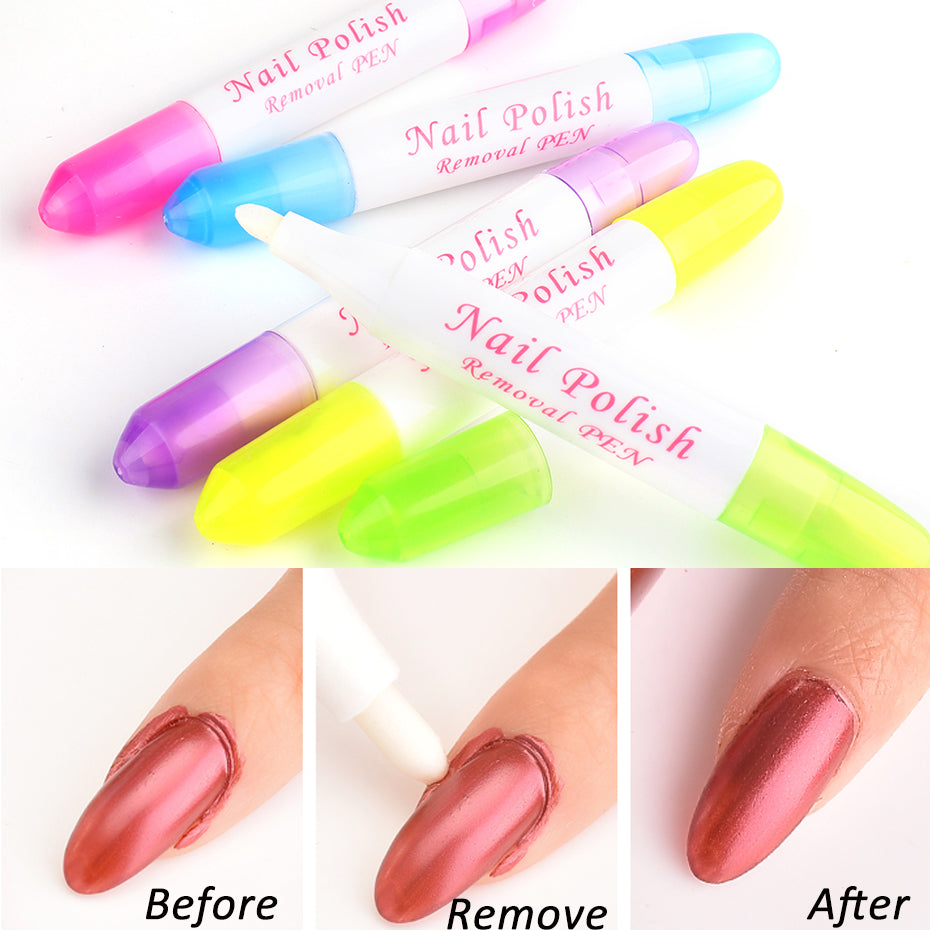 Buy 24 Colors One Step Gel Nail Varnish Pen Glitter 3 in 1 Nail Art Color Gel  Polish Hybrid Easy to Use UV Gel Paint Glue7003-410 Online in India - Etsy