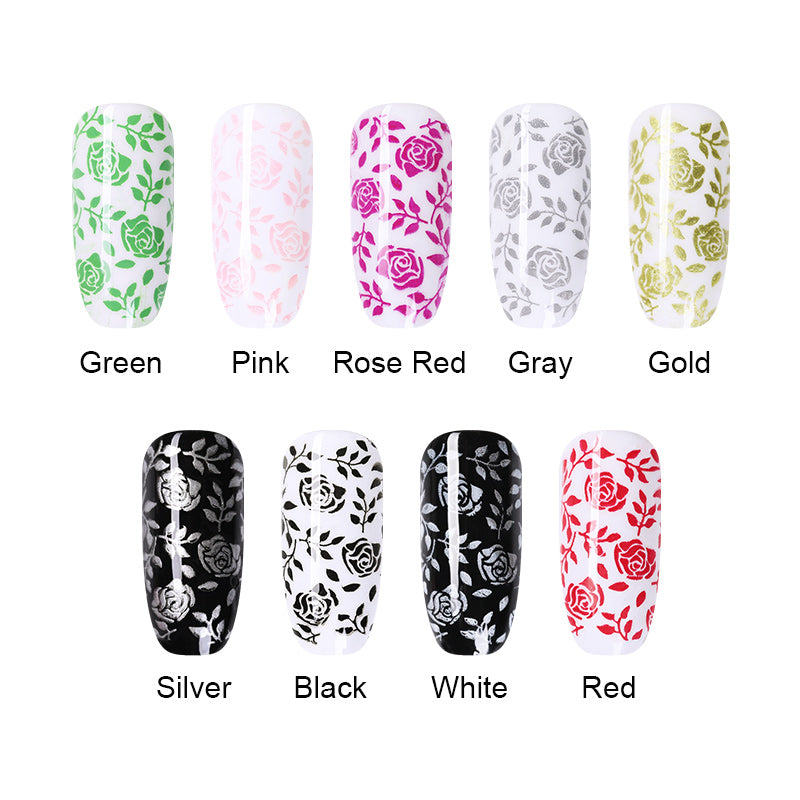 Nicole Diary Stamping Gel Gold