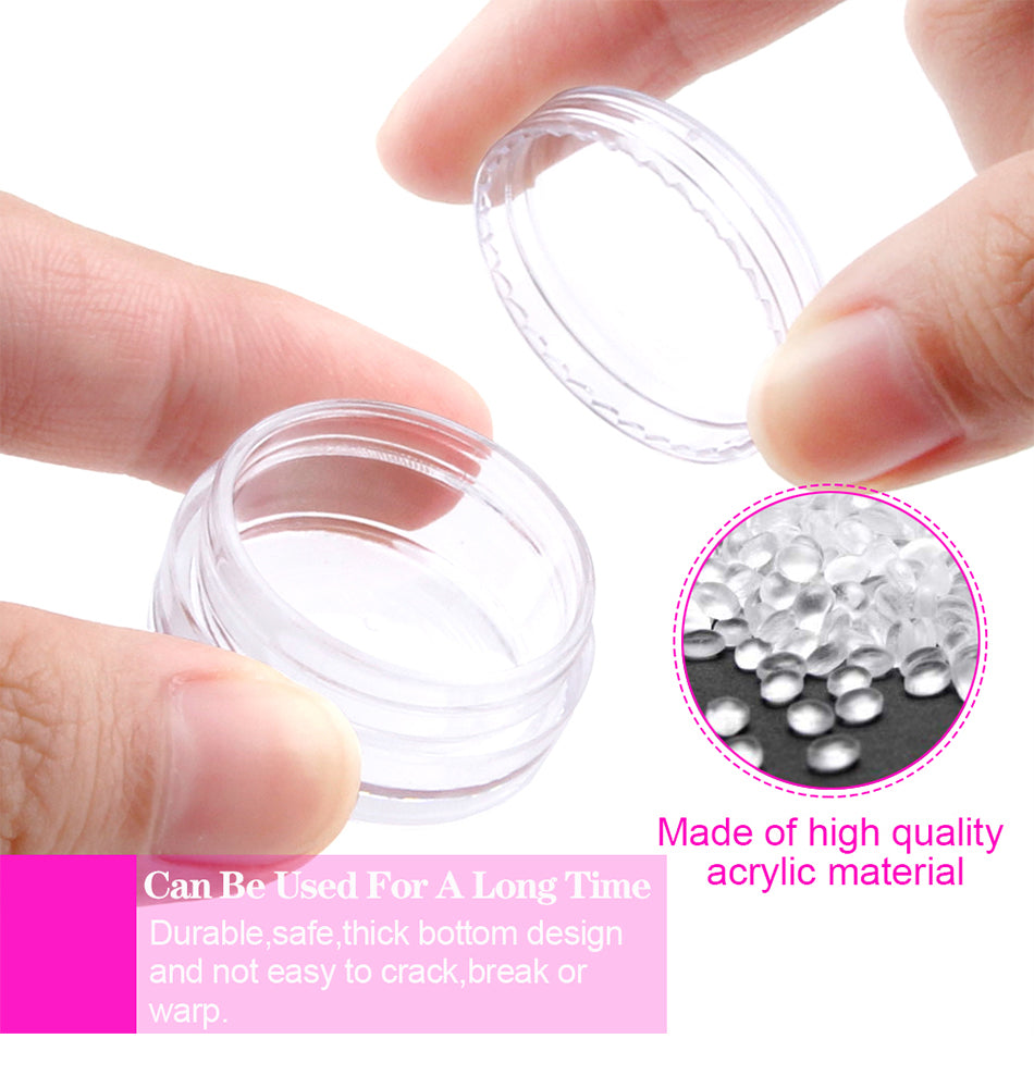 Plastic Empty Storage Jar 3g