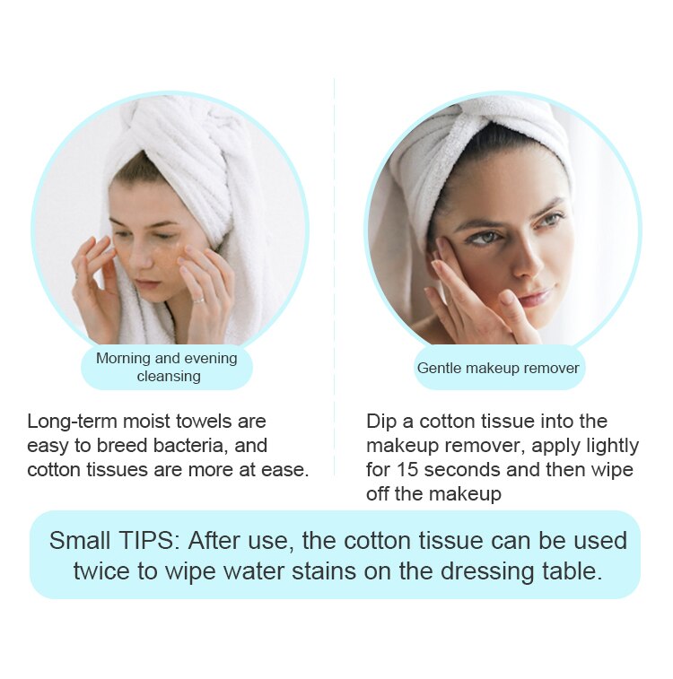 Cotton Facial Cleaning Towel, Mengziduo