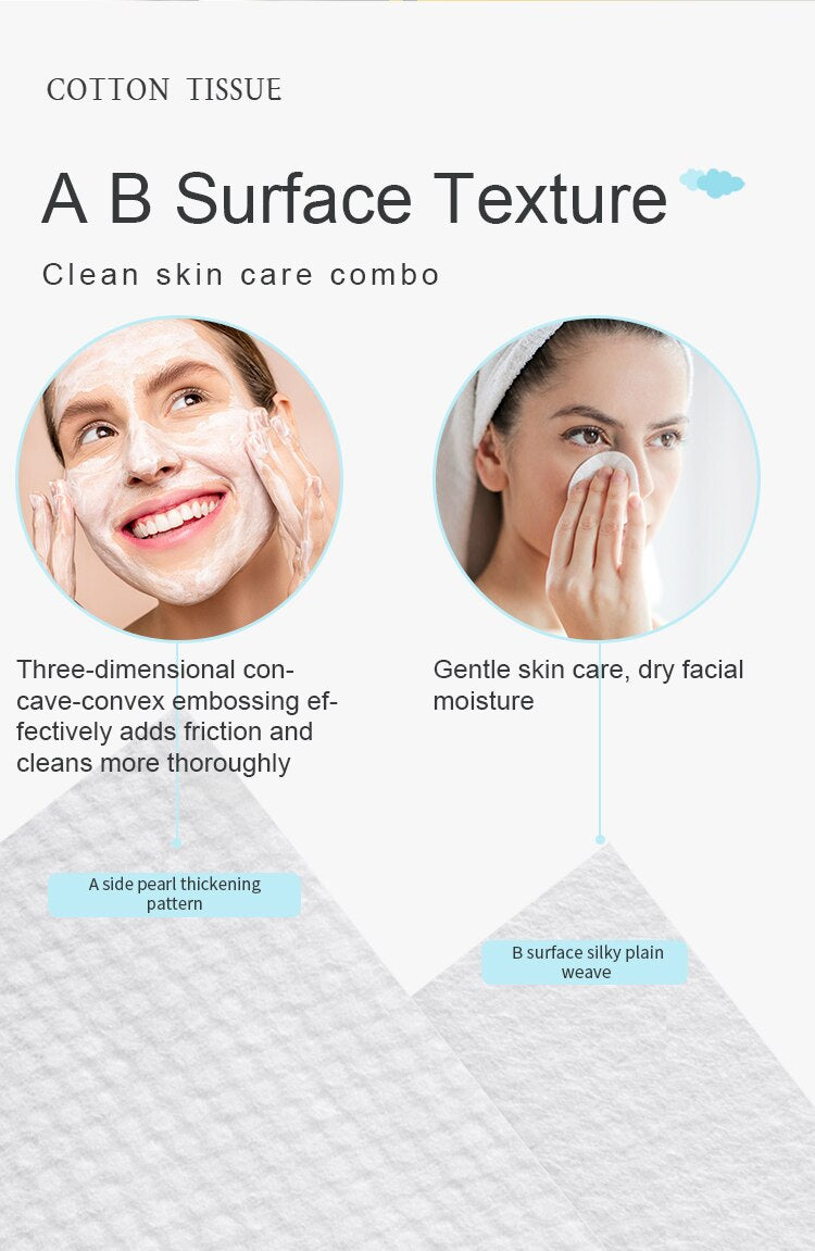 Cotton Facial Cleaning Towel, Mengziduo