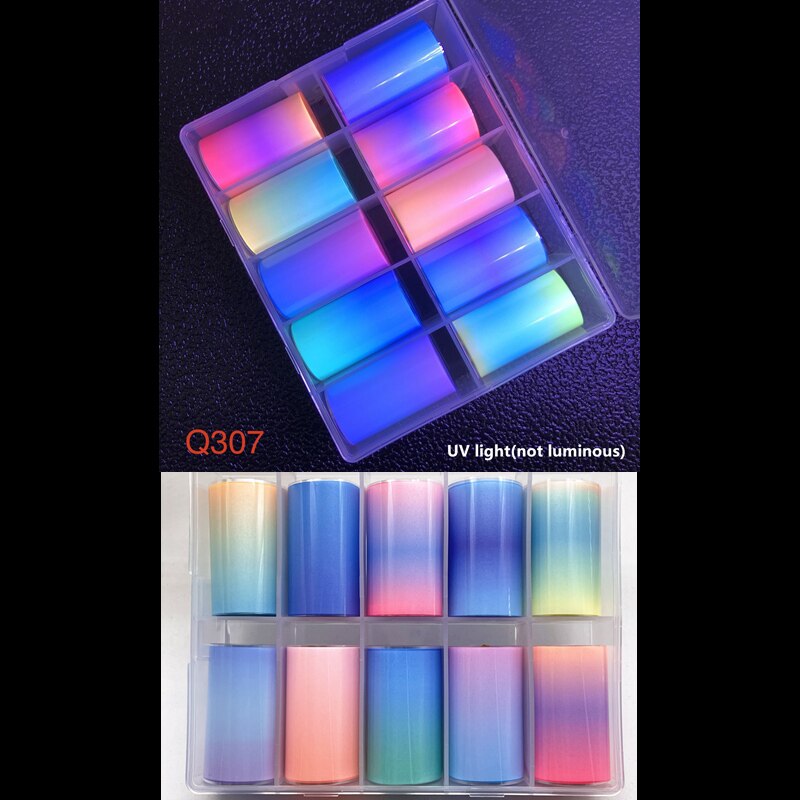Ombre Nail Art Foil Set Box
