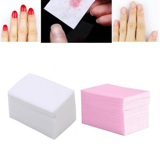 Pink Nail Wipes Lint - free