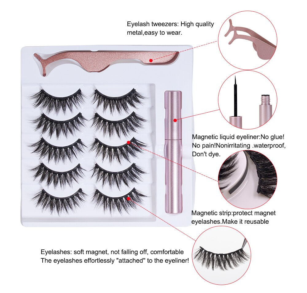 Magnetic Eyelashes Set