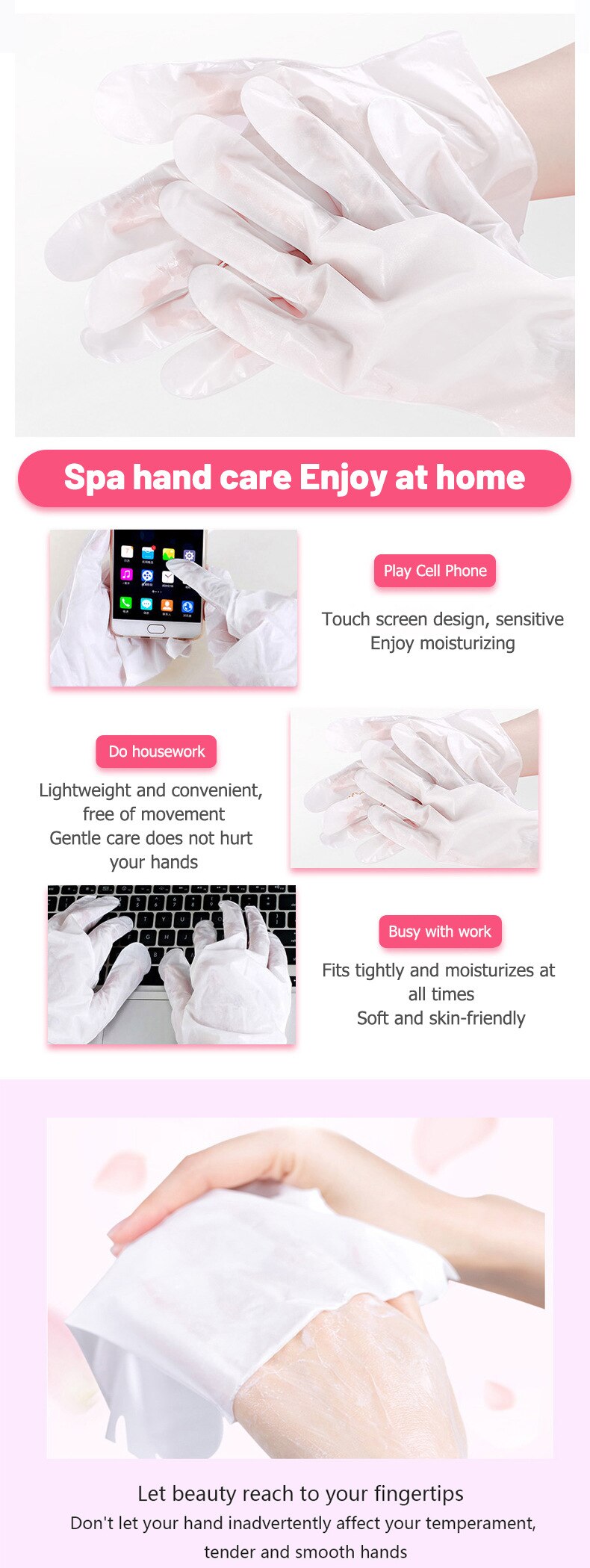 Rose Nourishing Hand Mask