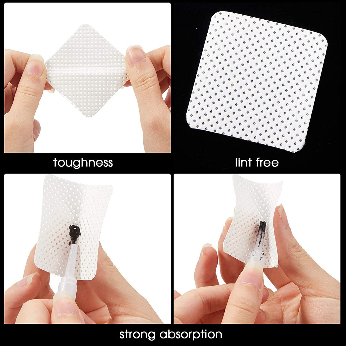 Eyelashes Wipes Nail Wipes