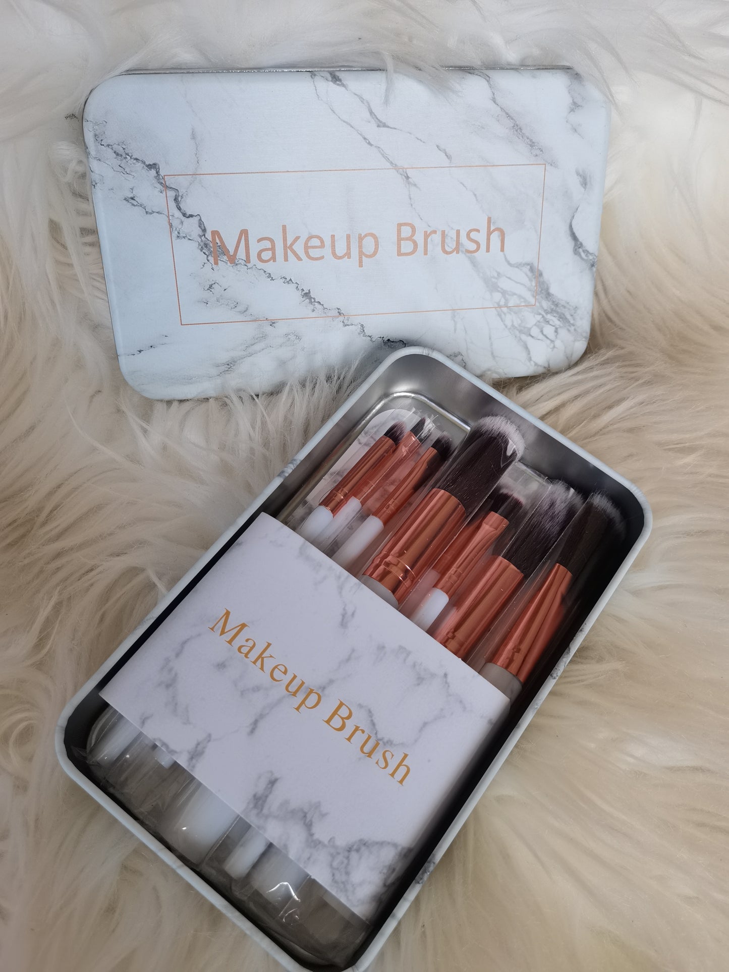 Make - Up Brush Set - White