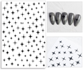 Stars Nail Art Sticker