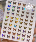 Holographic Butterfly Nail Art Sticker