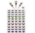 Holographic Butterfly Nail Art Sticker
