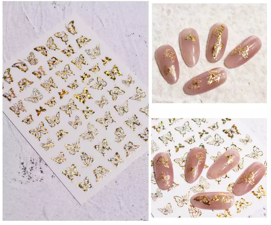Butterfly Nail Art Sticker