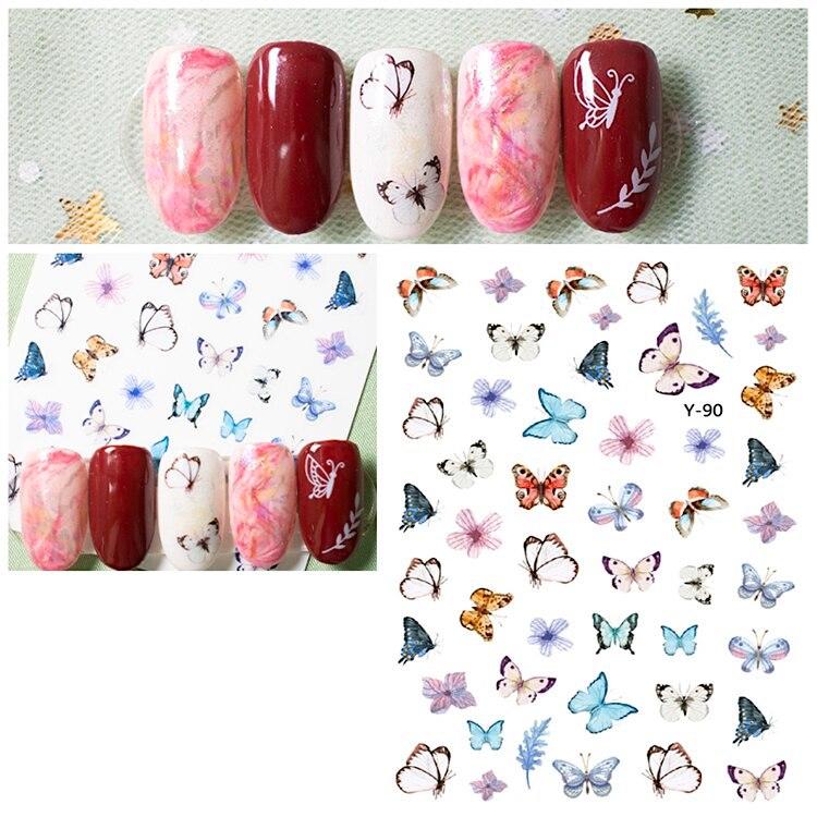 Butterfly Nail Art Sticker