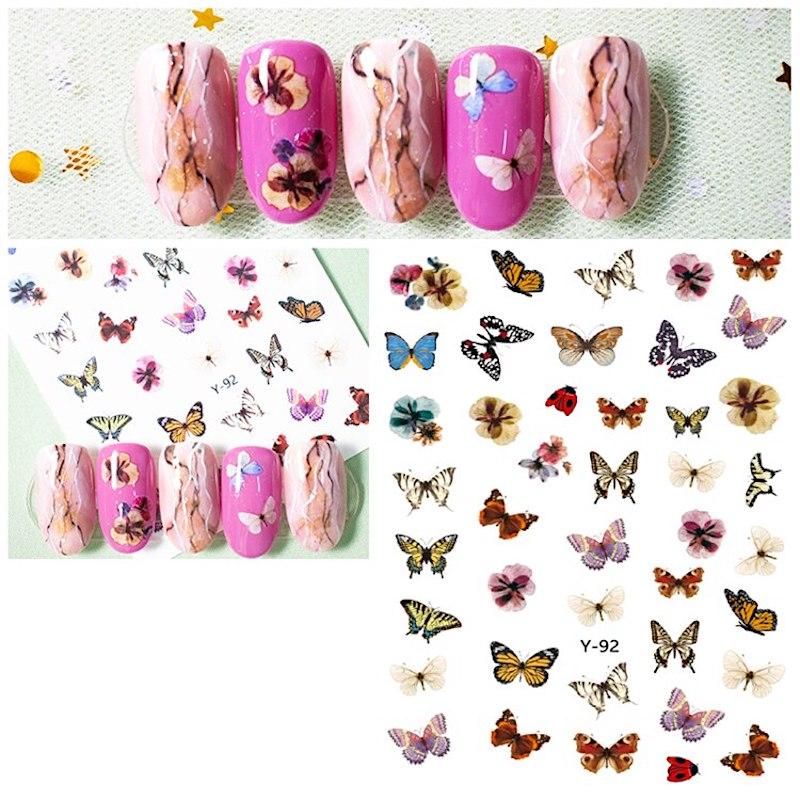 Butterfly Nail Art Sticker