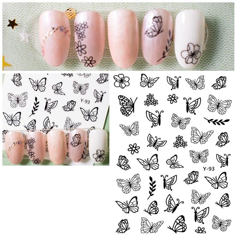 Butterfly Nail Art Sticker