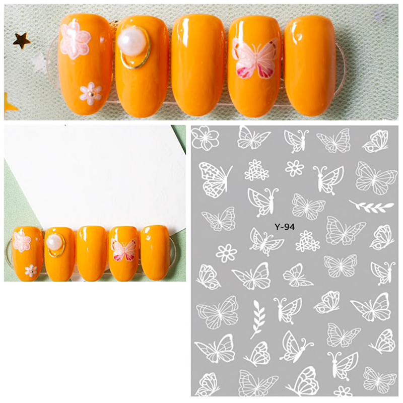 Butterfly Nail Art Sticker