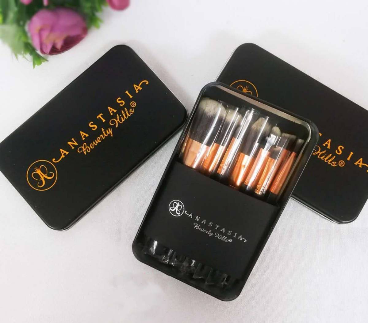 Make - Up Brush Set - Black
