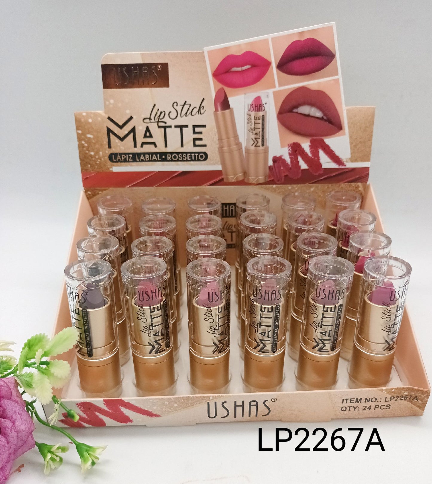 USHAS Lipstick MATTE (24pc) Set