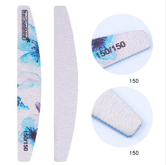 Nail Sunshine Flower Halfmoon Thick Nail File